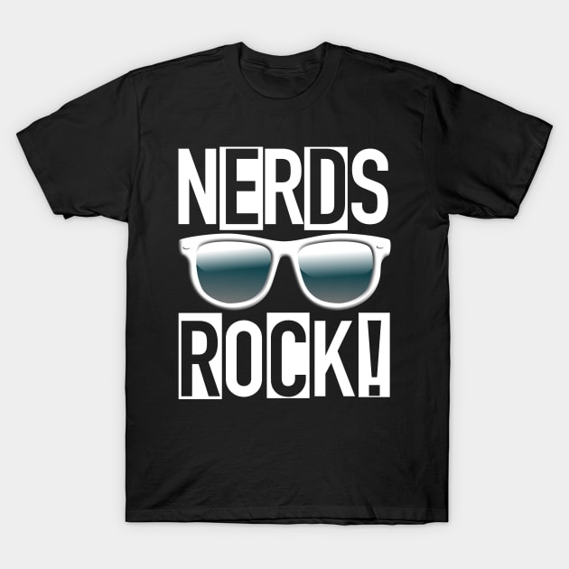 NERDS ROCK! T-Shirt by PnJ